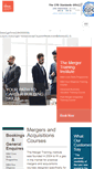 Mobile Screenshot of mergertraininginstitute.com